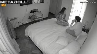 Amazing Israeli new couple fuck in their bed live HD