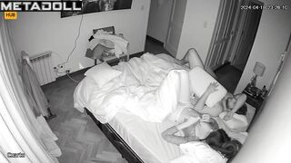 Amazing Israeli new couple fuck in their bed live HD