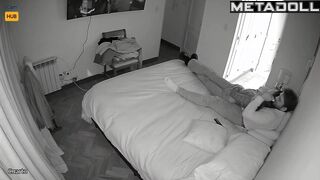 Amazing Israeli new couple fuck in their bed live HD