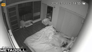 Horny English brunette mature wife gives her husband a blowjob spy cam record