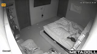 Daily routine of Greek brunette sex worker before watching porn