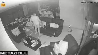 Mature French blonde mom gets creampied spy cam record
