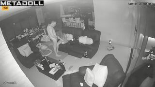 Mature French blonde mom gets creampied spy cam record