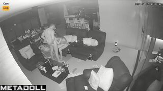 Mature French blonde mom gets creampied spy cam record