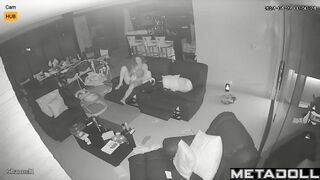 Mature French blonde mom gets creampied spy cam record