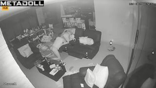 Mature French blonde mom gets creampied spy cam record