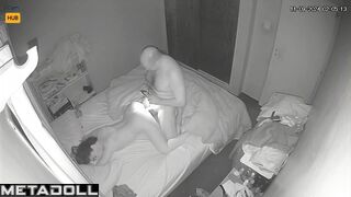 Tattooed Ukrainian brunette mother fucked by her husband's boss for promotion recording
