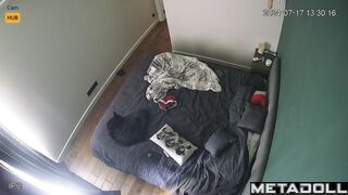Tanned Welsh blonde wife fucks her fat husband spy cam