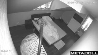 Dutch mature couple having sex on the couch HD