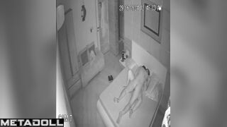 Real British newly married couple fuck hard in their bed spy cam