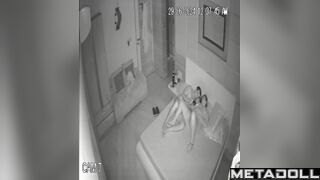 Real British newly married couple fuck hard in their bed spy cam