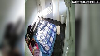 Innocent brunette MILF has strong orgasms live