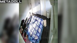 Innocent brunette MILF has strong orgasms live