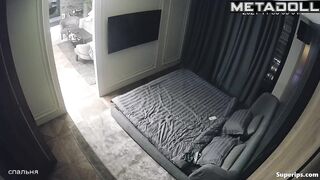 Skinny Ukrainian girl rides her boyfriend