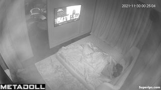 Skinny Ukrainian girl rides her boyfriend