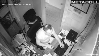 Hot wife fucks her husband at work