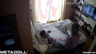 Italian blonde woman fucks her husband