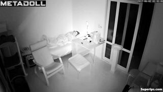 Korean single woman masturbates in her bed