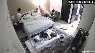 European wife brutally rides her husband
