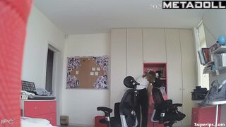 Gorgeous German nerdy girl in underwear