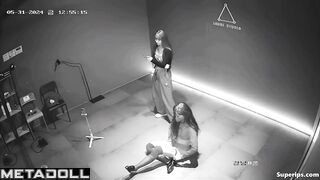 Naughty Korean girls do sex dances