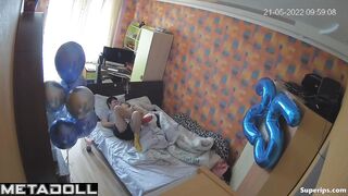 Gorgeous Ukrainian girl rides her boyfriend