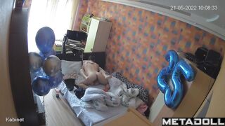 Gorgeous Ukrainian girl rides her boyfriend