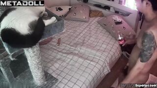 Petite Korean girl fucks with her friend