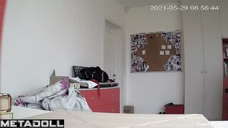German nerdy girl in panties