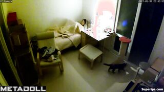 Korean woman masturbation routine