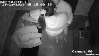 Korean nerdy girl gets groped by her boyfriend