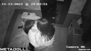Korean nerdy girl gets groped by her boyfriend