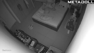 Big tits Italian brunette mom screams with pleasure real spy cam