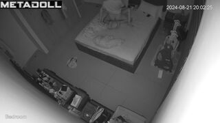 Big tits Italian brunette mom screams with pleasure real spy cam