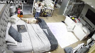 Horny Welsh blonde fancy girl changes her dirty panties in her room