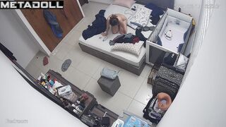 My parents fuck on the couch voyeur cam