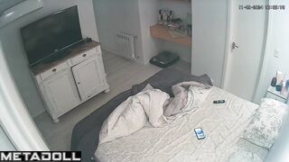 Skinny Israeli blonde mother masturbates while thinking about group sex porn
