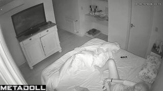 Skinny Israeli blonde mother masturbates while thinking about group sex porn