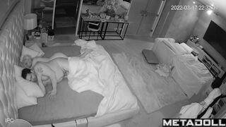 Cheating Ukrainian blonde student girl gets fucked on the couch recording