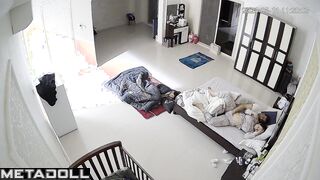 Single Danish brunette student girl fucks her fat husband hidden camera