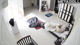 Single Danish brunette student girl fucks her fat husband hidden camera