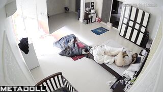 Single Danish brunette student girl fucks her fat husband hidden camera