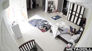 Tanned Ukrainian brunette student girl receives oral sex leaked record