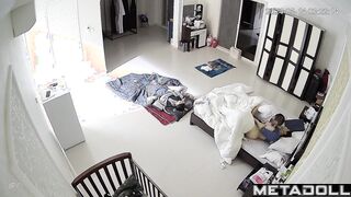 Tanned Ukrainian brunette student girl receives oral sex leaked record