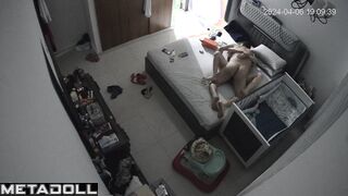 Amateur Belgian couple fuck in their bedroom live