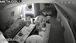 Dutch new couple fuck in their bed