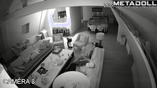 Dutch new couple fuck in their bed