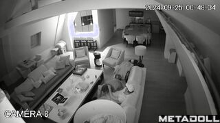 Dutch new couple fuck in their bed