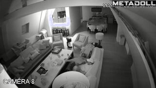 Dutch new couple fuck in their bed