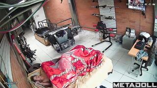 Dirty couple fuck in their messy room HD
